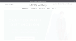 Desktop Screenshot of mingwangknits.com